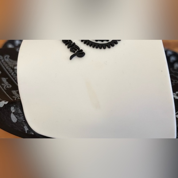 Primark Disney Slides Women’s UK 6/US 8 Black White Mickey Mouse New with Flaws - Picture 7 of 8